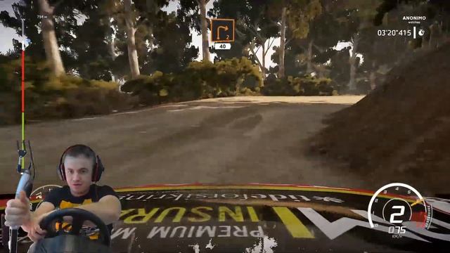 Много камней и подбросов в WRC 8 смотреть онлайн