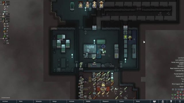Infestation | Rimworld Biotech 500% Sanuophage Part 12 смотреть онлайн