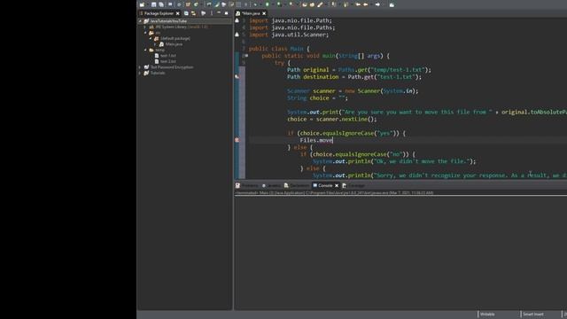 Java - #22 - Moving Files смотреть онлайн