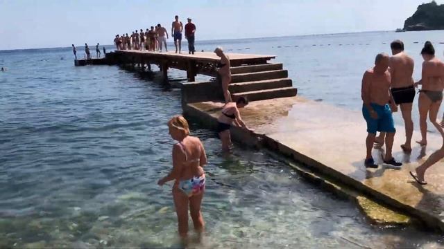 MONTENEGRO!! ЧЕРНОГОРИЯ!! БУДВА!! Отель Авала, море и пляж. смотреть онлайн