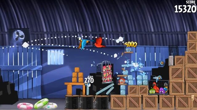 Angry Birds Rio Прохождение Smugglers` DEN. Уровень 1-7 смотреть онлайн
