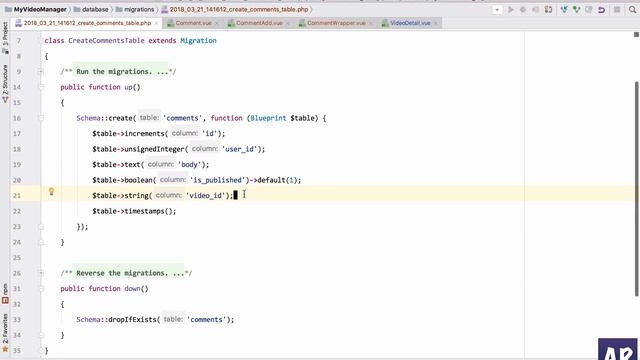 #13 - Comments functionality using Vuejs inside our Laravel app - part 1 смотреть онлайн