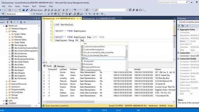 MS SQL DƏRSLƏRİ (SELF JOİN) смотреть онлайн