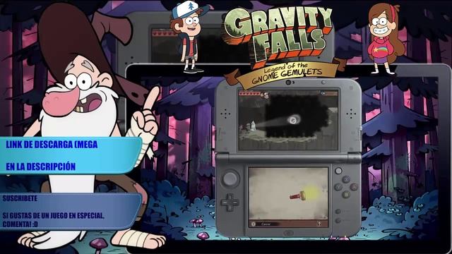 Descargar Gravity Falls Legend of the Gnome Gemulets en Español | 3DS ROM смотреть онлайн
