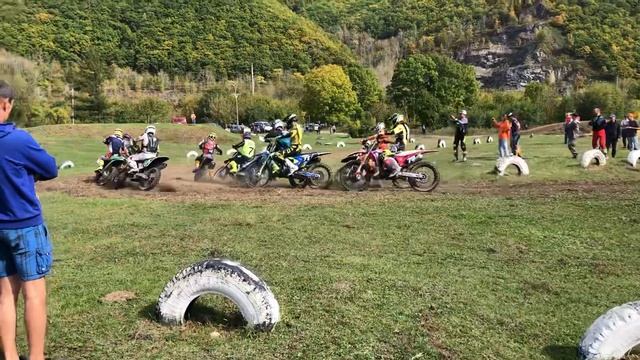 Мотокросс 2021 Приморский край , Дальнегорск. Старт 1 заезда класс 250/450сс смотреть онлайн