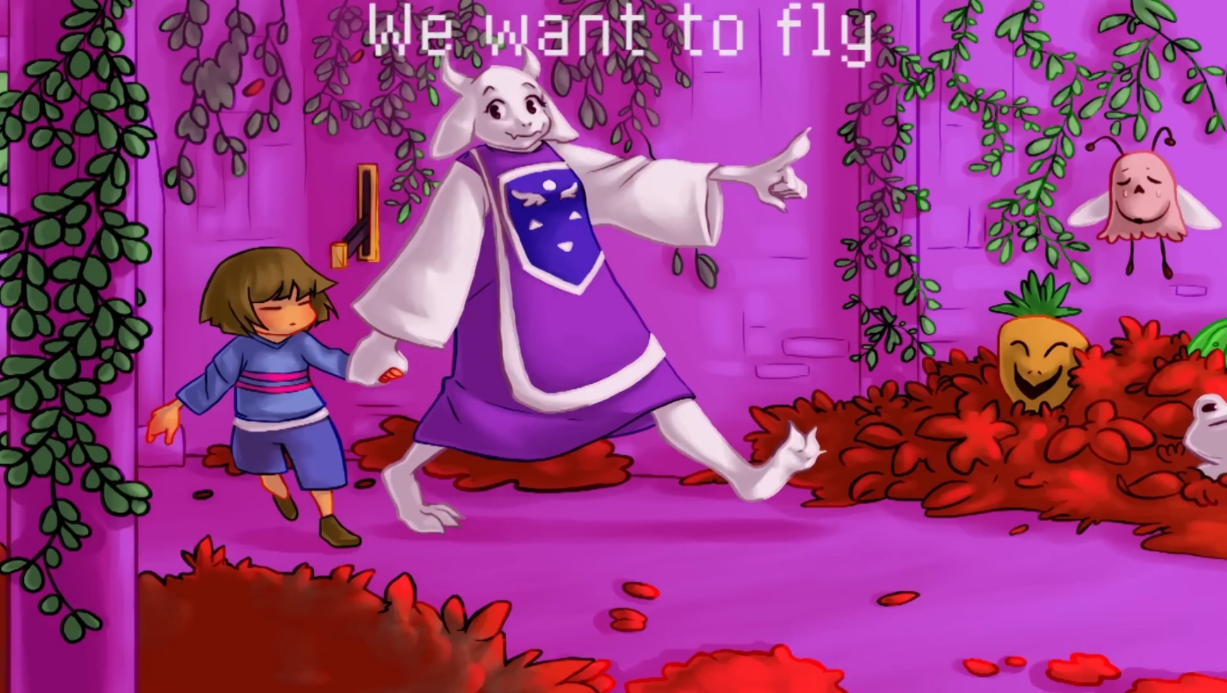 Undertale Мюзикл 004 смотреть онлайн