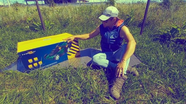 видеообзор Электрическая газонокосилка FinePower GRL200-43 смотреть онлайн