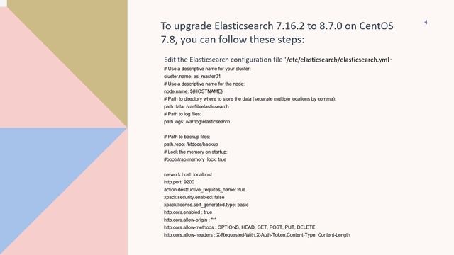 Upgrade Elasticsearch from 7.16.2 to 8.7.0 on CentOS 7.8 #elasticsearch #elasticsearchtutorial смотреть онлайн