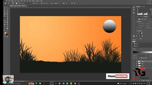 how to Create a photoshop 2021 a landscape design . смотреть онлайн