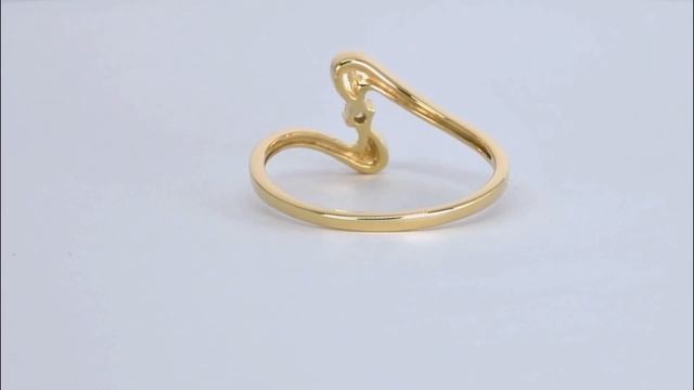Elegant abstrakt diamantring i 9 karat guld 0,05 ct смотреть онлайн