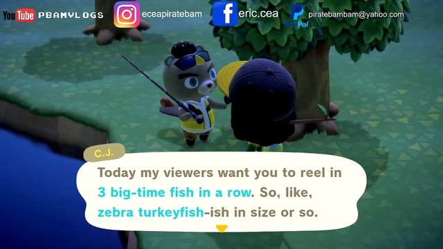 ANIMAL CROSSING - FISHING CHALLENGE & GHOSTS - PBAM VLOGS GAMING смотреть онлайн