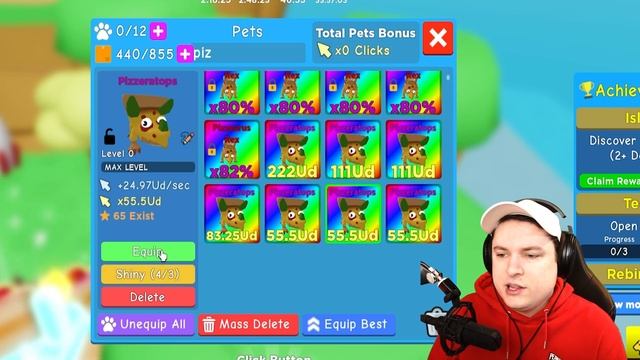 FREE MAXED SEASON 10 PASS + 80% STAT COPY PETS!? IN ROBLOX CLICKER SIMULATOR смотреть онлайн