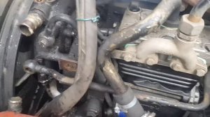 Замена  помпы на Ивеко Еврокарго