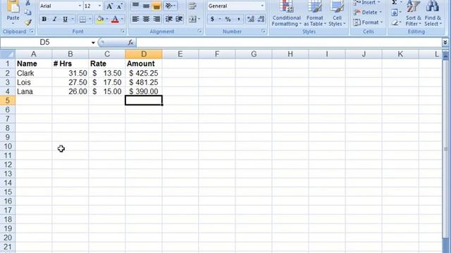 Excel 2007 Basics смотреть онлайн