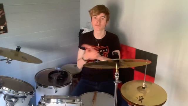 Let’s Fall In Love For The Night || FINNEAS drum cover смотреть онлайн
