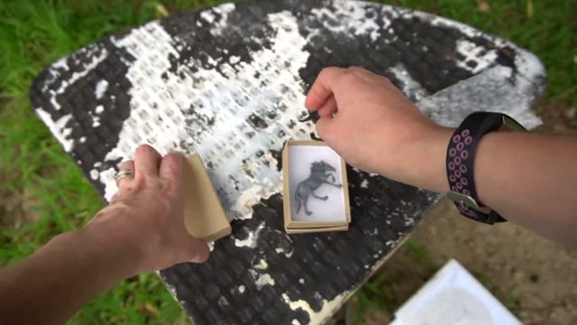 Micro Uilleam Unboxing! Jennifer Scott’s (Aspen Leaf Studio) 3D printed micro model horse resin. смотреть онлайн