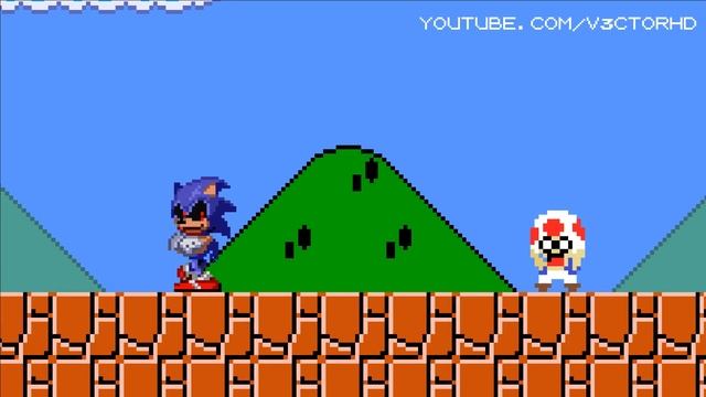 Sonic vs Giant Amy.Exe MAZE ? (Halloween Mario Animation) смотреть онлайн