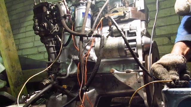 Opel Omega 2.3td (23dtr) engine first run смотреть онлайн