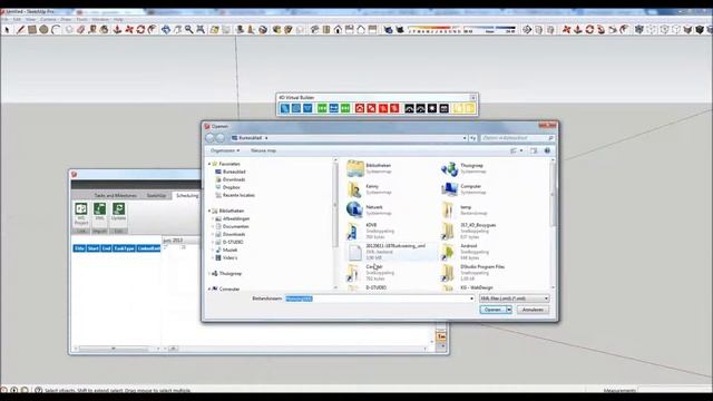 4D Virtual Builder 3.2 for SketchUp - Importing XML planning files смотреть онлайн