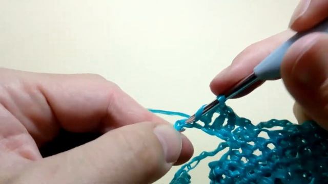 Ручка столбиками с накидом | Вязание мочалок | Вязание крючком | ТДД смотреть онлайн