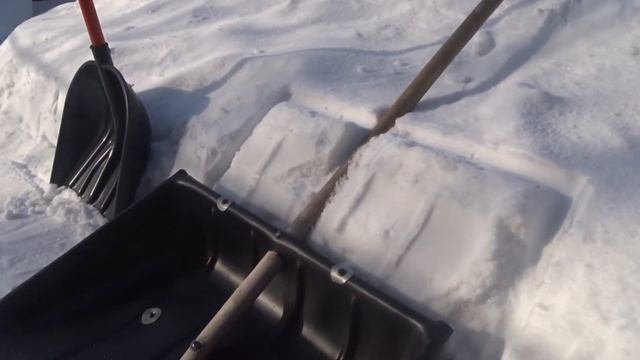 Большая лопата для снега, своими руками, ежели они есть. смотреть онлайн
