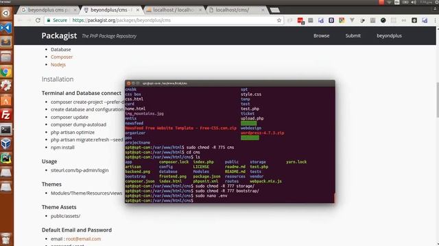 Beyond Plus CMS installation (version 2) смотреть онлайн