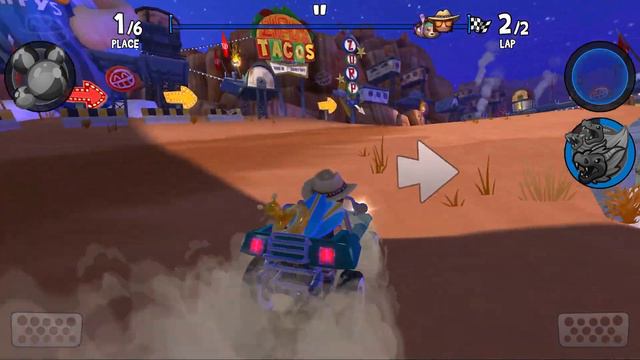 Creepy Caldera - Let's Play Beach Buggy Racing 2 | Ep 21 | Android | IOS | Games On PC смотреть онлайн