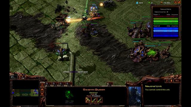 StarCraft 2 Arcade Games: Nexus Wars! смотреть онлайн