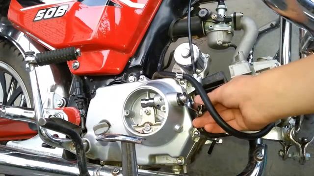 Замена пружины сцепления на мопеде AlphaDeltaOrion