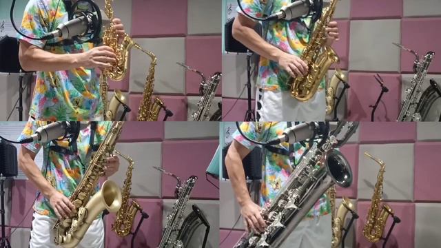Saxophone Quartet Pegase Paul Mauriat смотреть онлайн