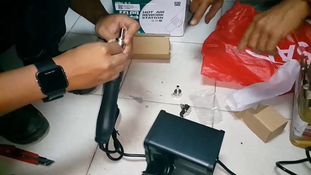 YIHUA 858D/DIGITAL ORIGINAL. BLOWER REKOMENDASI PARA TEKNISI || UNBOXING RAME RAME!!!! смотреть онлайн