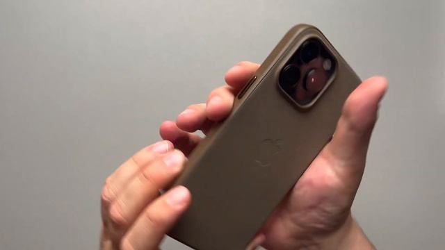 ONE MONTH LATER - Apple FineWoven Case for iPhone 15 Pro Max смотреть онлайн