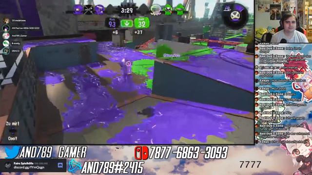 German/Deutscher Livestream Splatoon 2 mit euch! смотреть онлайн