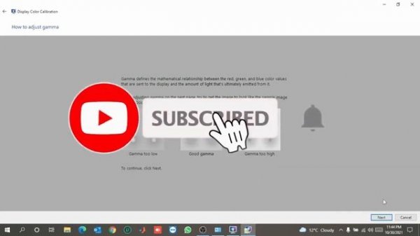 Icc profile monitor calibration in Windows 10 | Adjust Colour Management Settings