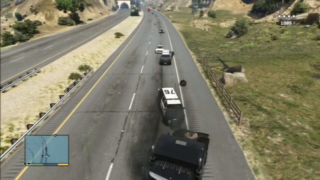 GTA5 CRASH TERROR TRUCK EXPLOSION смотреть онлайн