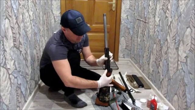 Чистка ,Смазка Ружья МЦ 21 12 часть 1 смотреть онлайн