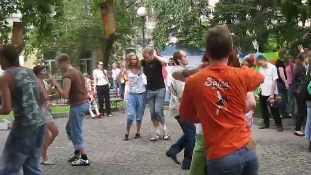 Красноярск. День города 09. Сальса смотреть онлайн