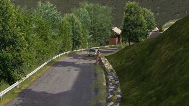 Assetto Corsa Toyota Yaris Wrc test run смотреть онлайн