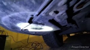 Установка led птф  Sal-man (противотуманных фар) на Nissan Almera G15