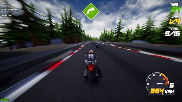 Superbike Xtreme: Forest Gameplay смотреть онлайн