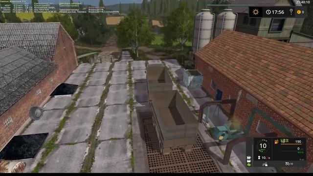 Стрим #31 карта Зеленая Долина c Автором карты Xsenio FS17. 2 Камеры смотреть онлайн