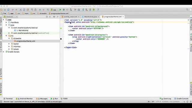 How to: Android Vertical Progress Bar Theming in Android Studio - Crack The Code смотреть онлайн