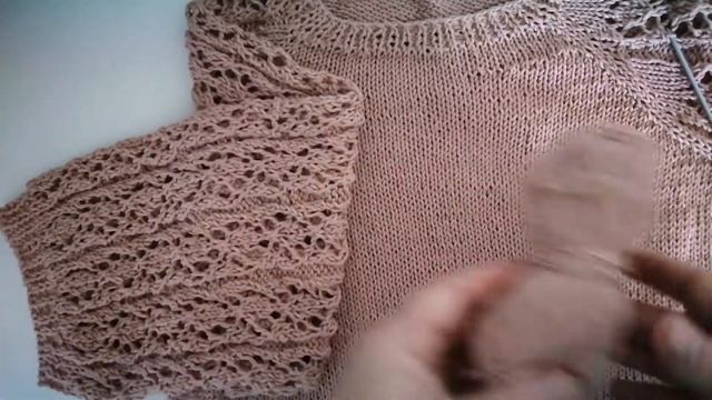 Экспресс МК по вязанию джемпера из полухлопка смотреть онлайн