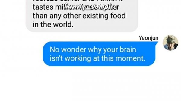 TXT texts- [tHe clUmsY chEf]