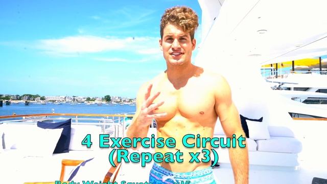 Yacht Workout ? ??♂️ Cardio Blaster with a Body Weight Finish смотреть онлайн