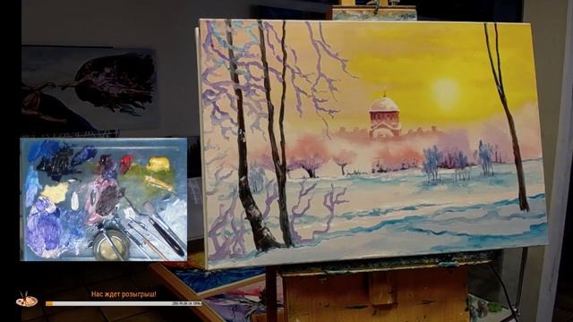 ? ХуДоЖнИкИ | Картина маслом | Рисуем вместе | Александр Григорьев смотреть онлайн