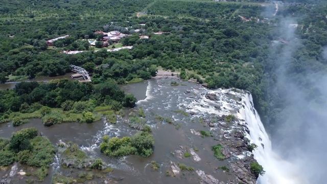 Водопад Виктория/Victoria Falls ? -самая большая достопримечательность в мире-2023