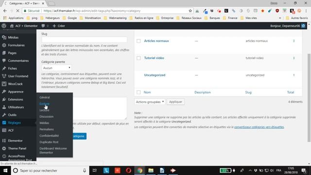 Comment supprimer la catégorie « uncategorized » créée par défaut par WordPress смотреть онлайн