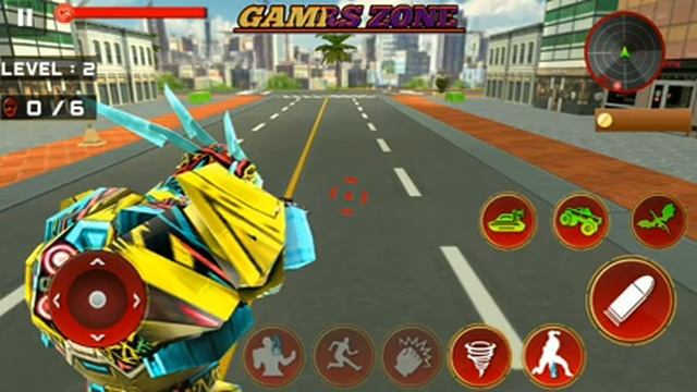 Dragon Robot Car Transforming Games:Dragon Robot Games 3D Games Androit Game Play #01 Video смотреть онлайн