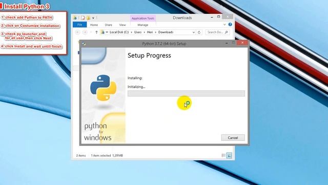 How to install both Python 3 and Python 2 on Windows in 5.minute смотреть онлайн